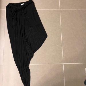 Black skirt